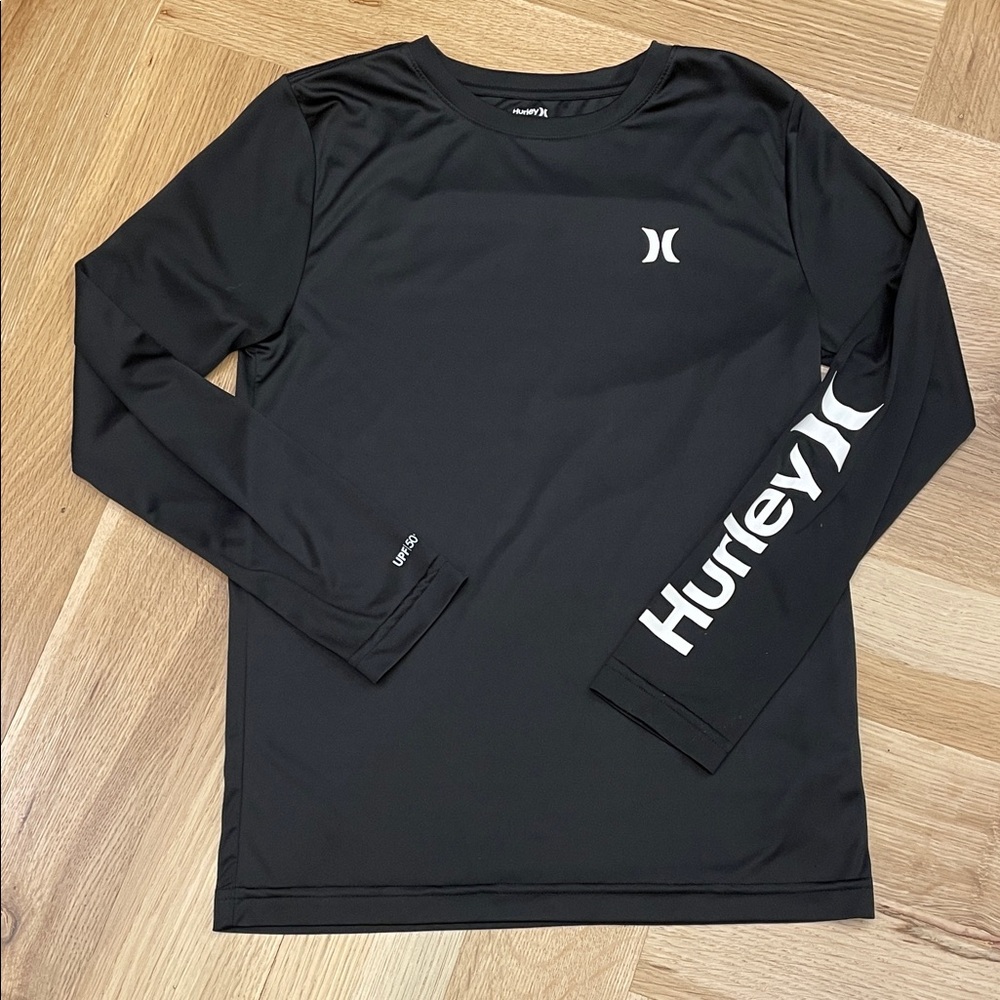 Hurley boys swim shirt